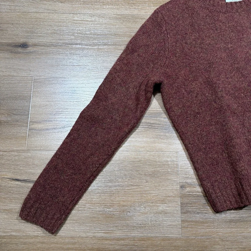 rue blanche Size 1 Wool Knit Pullover Sweater Crew Neck